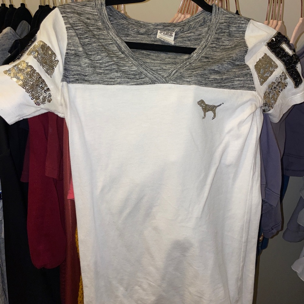 RARE PINK Bling Tee